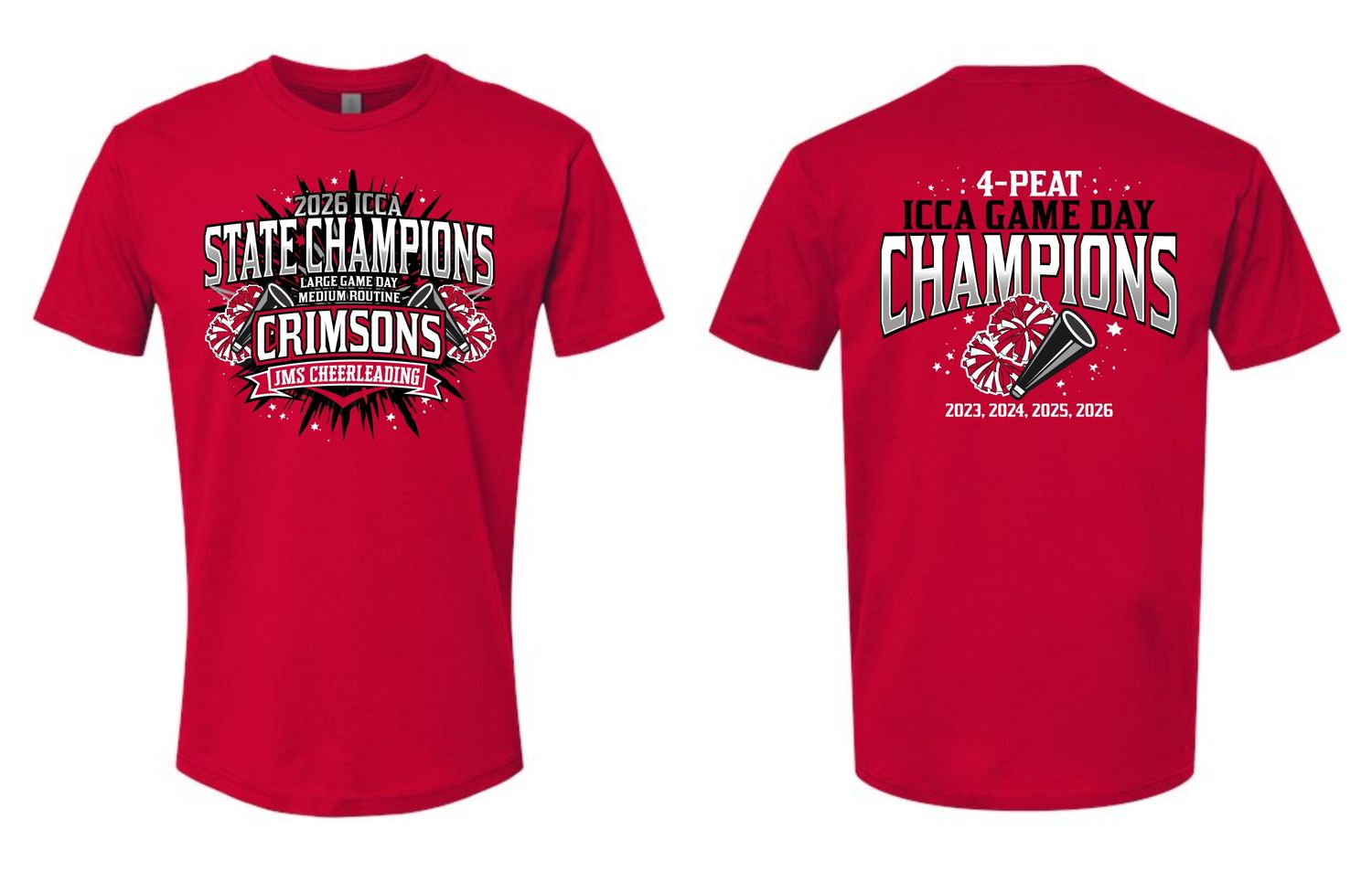 JMS ICCA STATE-3600 RED SOFT STYLE-T