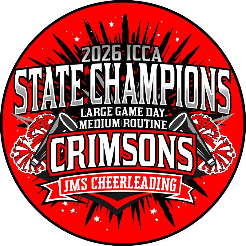 JMS ICCA STATE-CAR DECAL 5.5" Diameter