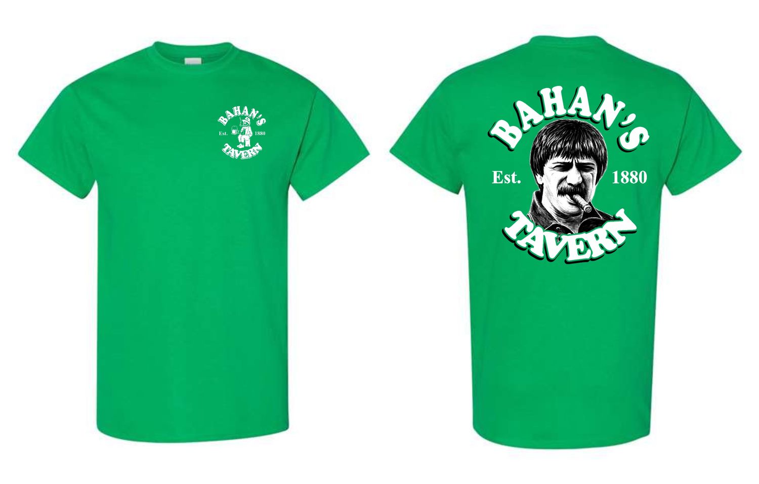 BAHANS-5000 IRISH GREEN REGULAR T-SHIRT
