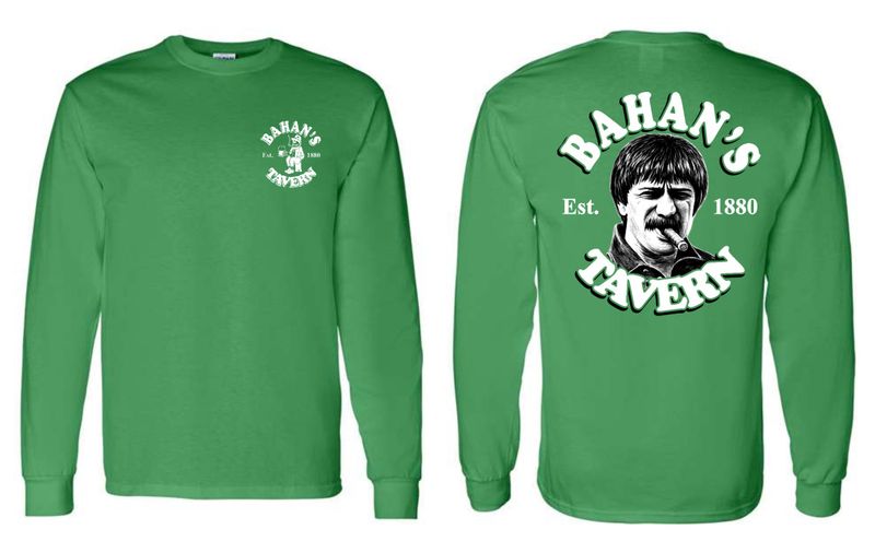 BAHANS-5400 IRISH GREEN LONG SLEEVE-T