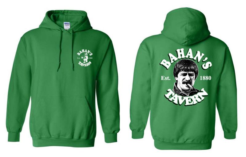 BAHANS-18500 IRISH GREEN PULLOVER HOODIE