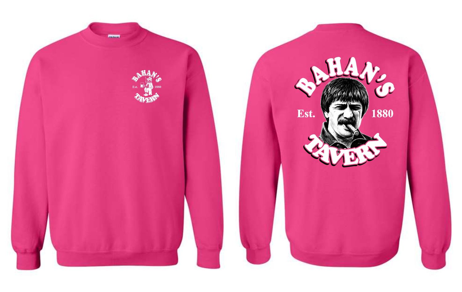 BAHANS-18000 HELICONIA CREWNECK SWEATSHIRT