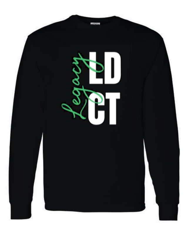 LEGACY DANCE TEAM-5400 BLACK LONG SLEEVE-T