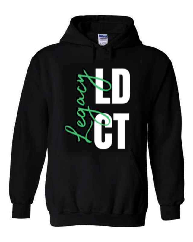 LEGACY DANCE TEAM-18500 BLACK PULLOVER HOODIE