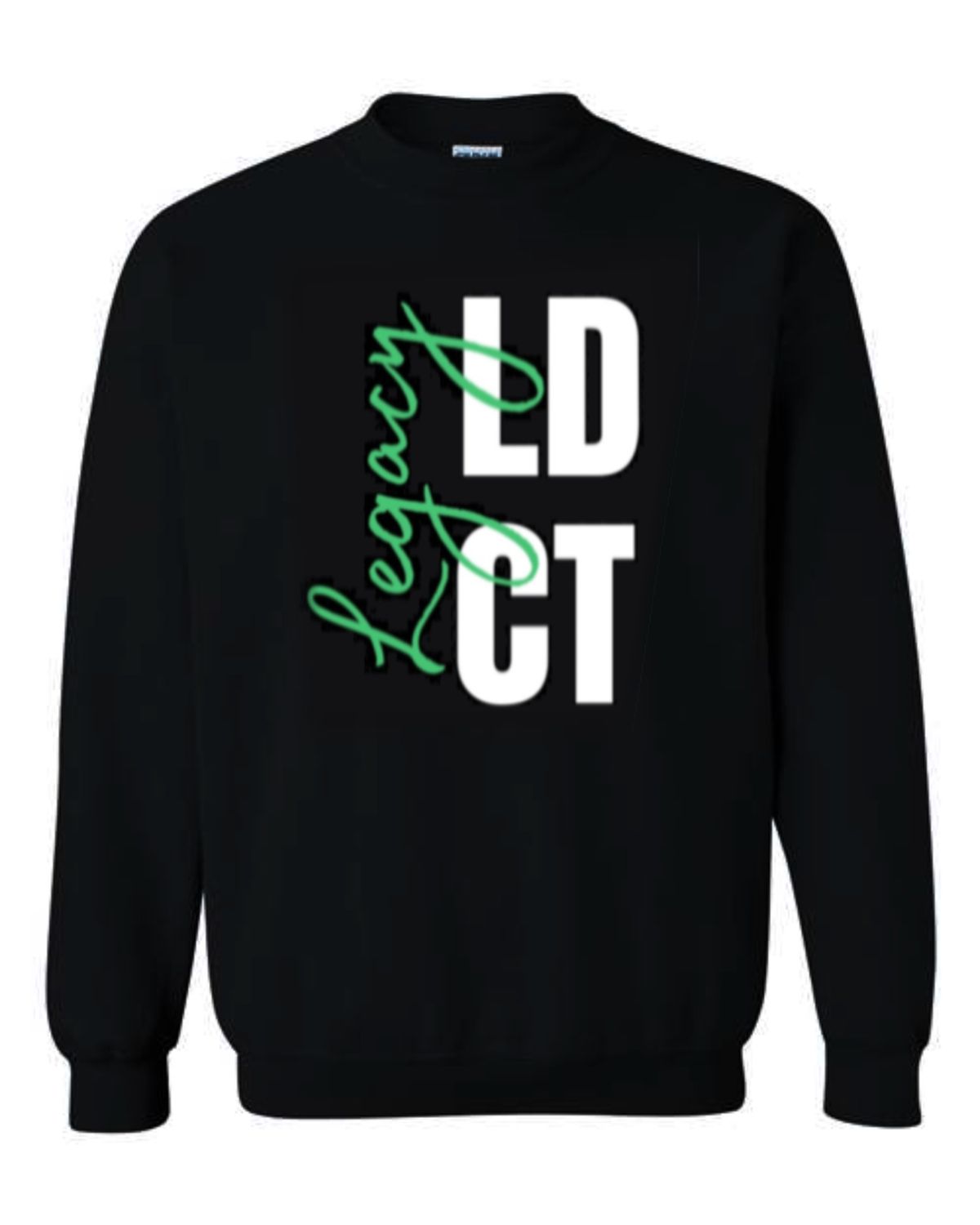 LEGACY DANCE TEAM-18000 BLACK CREWNECK SWEAT SHIRT