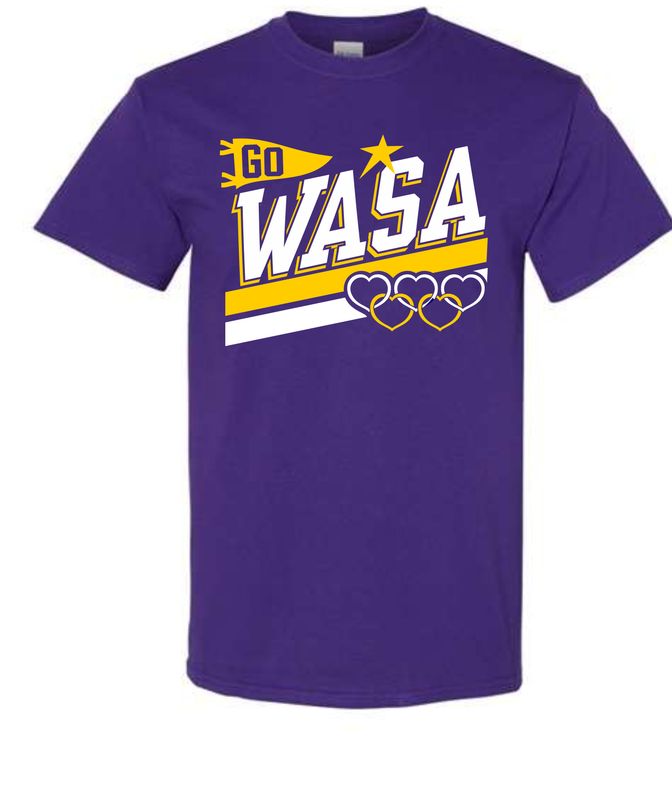 WASA-GO 5000 PURPLE UNI-SEX T-SHIRT