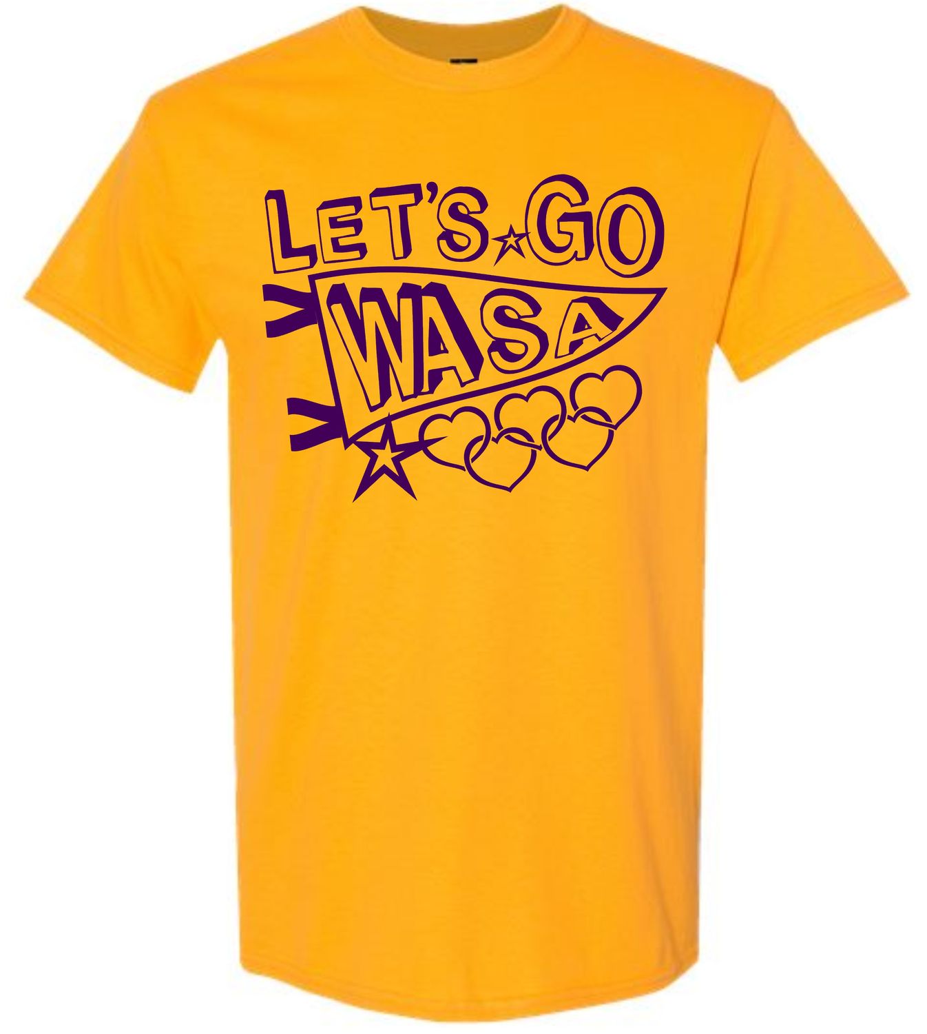 WASA-5000 GOLD UNI-SEX T-SHIRT