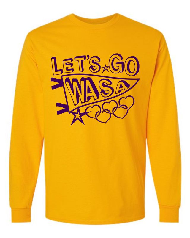 WASA-5400 GOLD LONG SLEEVE-T