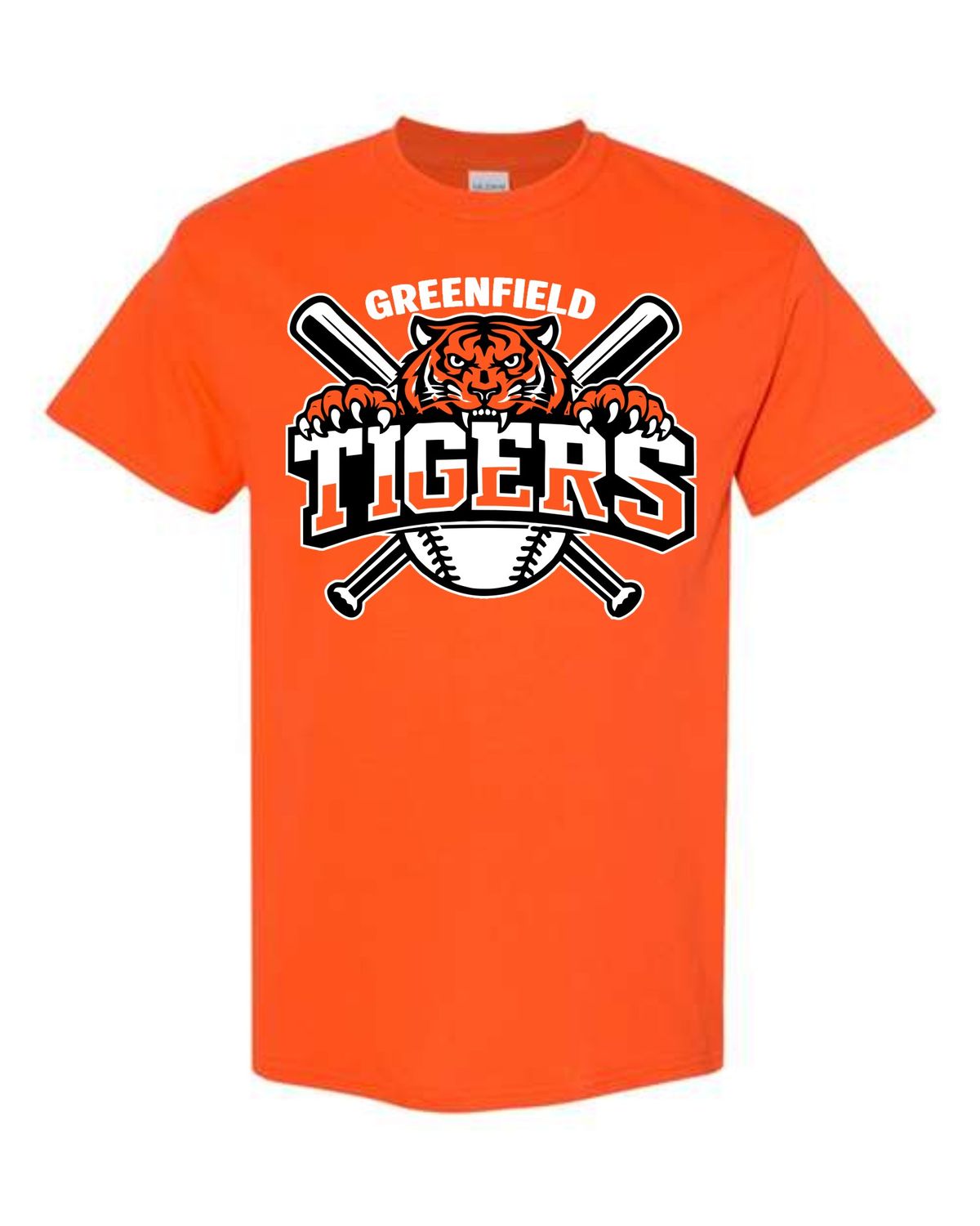 TIGERS-5000 ORANGE UNI-SEX T-SHIRT
