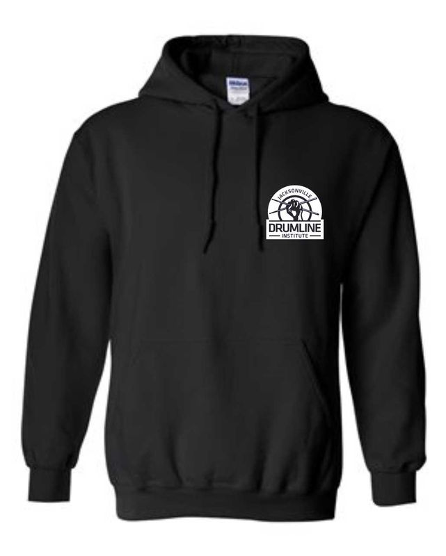 JDI-3719 BELLA CANVAS BLACK Unisex Sponge Fleece Hoodie Sweatshirt