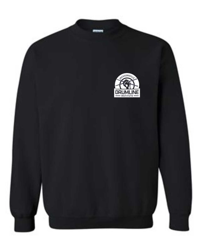 JDI-3945 BELLA CANVAS BLACK Unisex Sponge Fleece Drop Shoulder Crewneck Sweatshirt