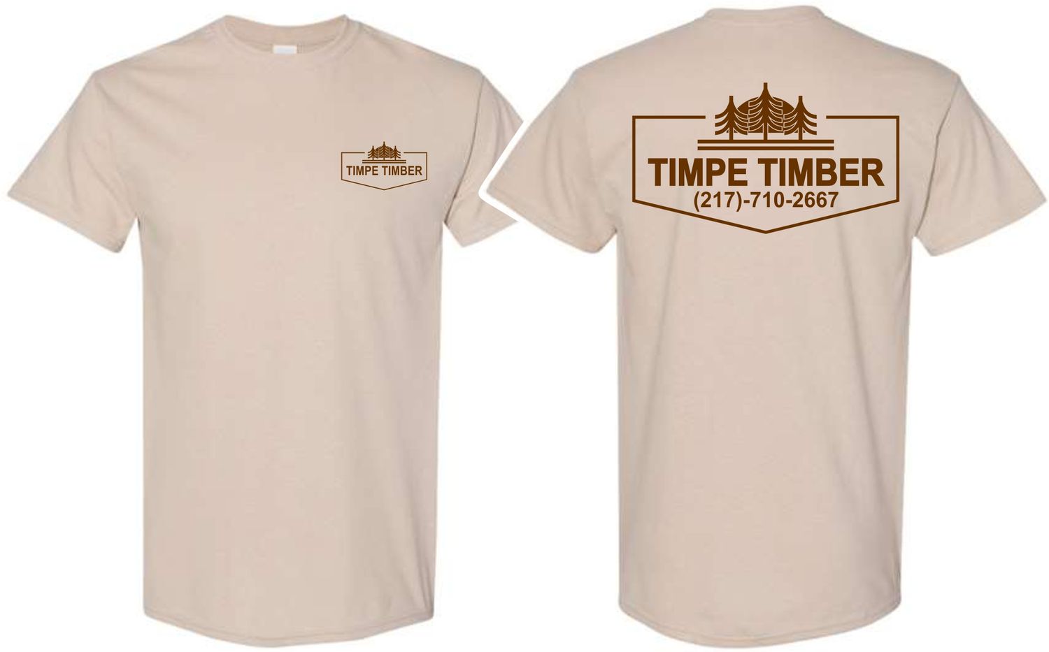 TIMPE-5000 SAND UNI-SEX T-SHIRT