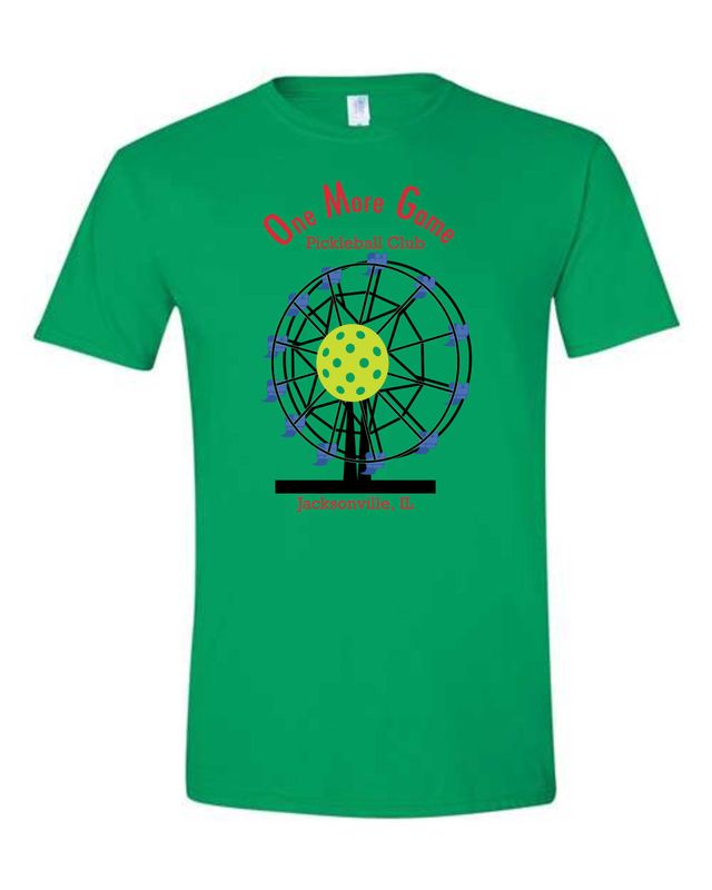 OMG-64000 IRISH GREEN SOFT STYLE T-SHIRT