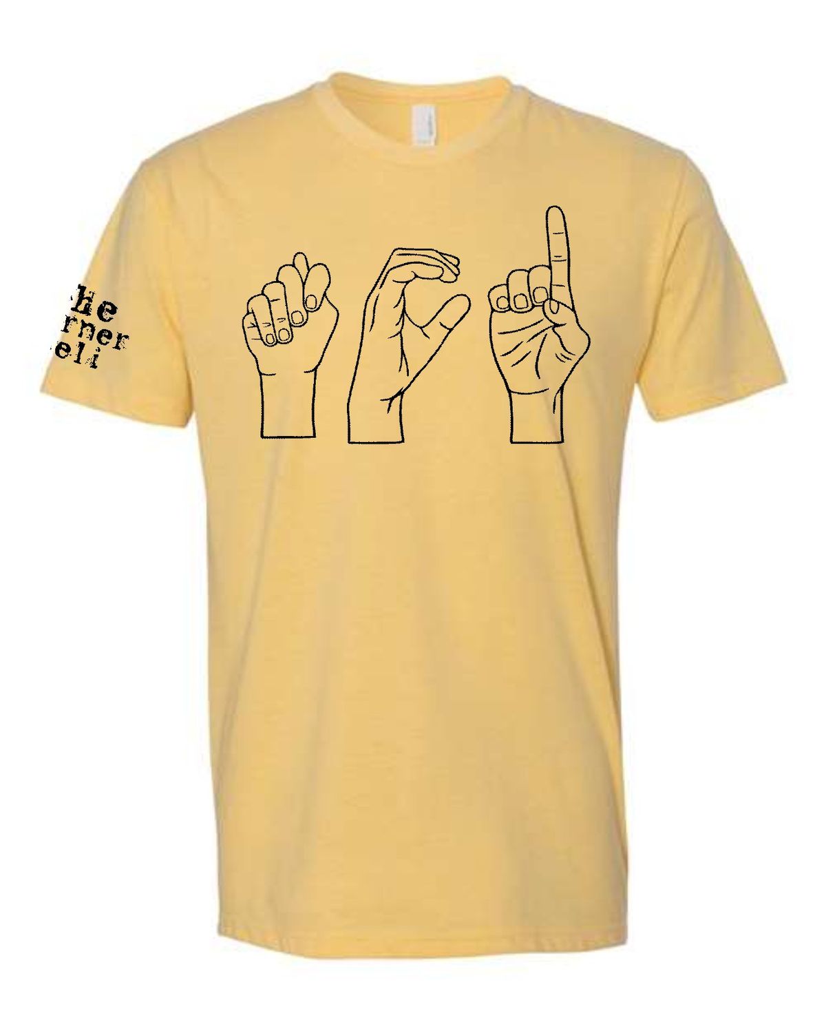 CORNER DELI-NEXT LEVEL 6210 BANANA CREAM / SOFT STYLE T-SHIRT