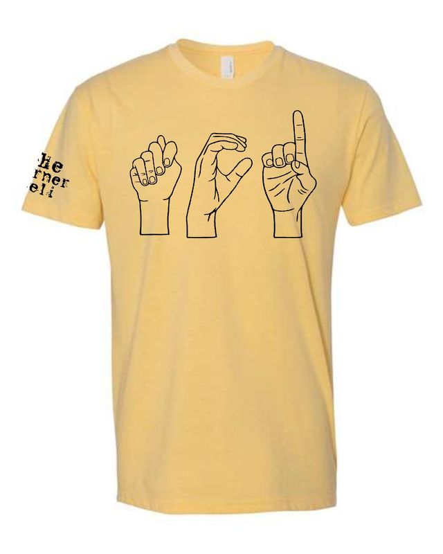 CORNER DELI-NEXT LEVEL 6210 BANANA CREAM / SOFT STYLE T-SHIRT