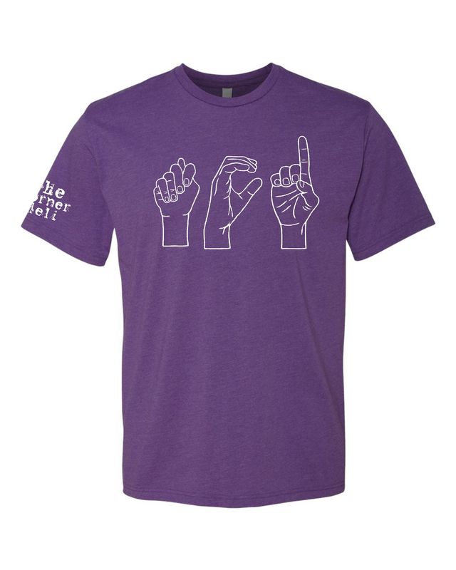 CORNER DELI-NEXT LEVEL 6210 PURPLE / SOFT STYLE T-SHIRT