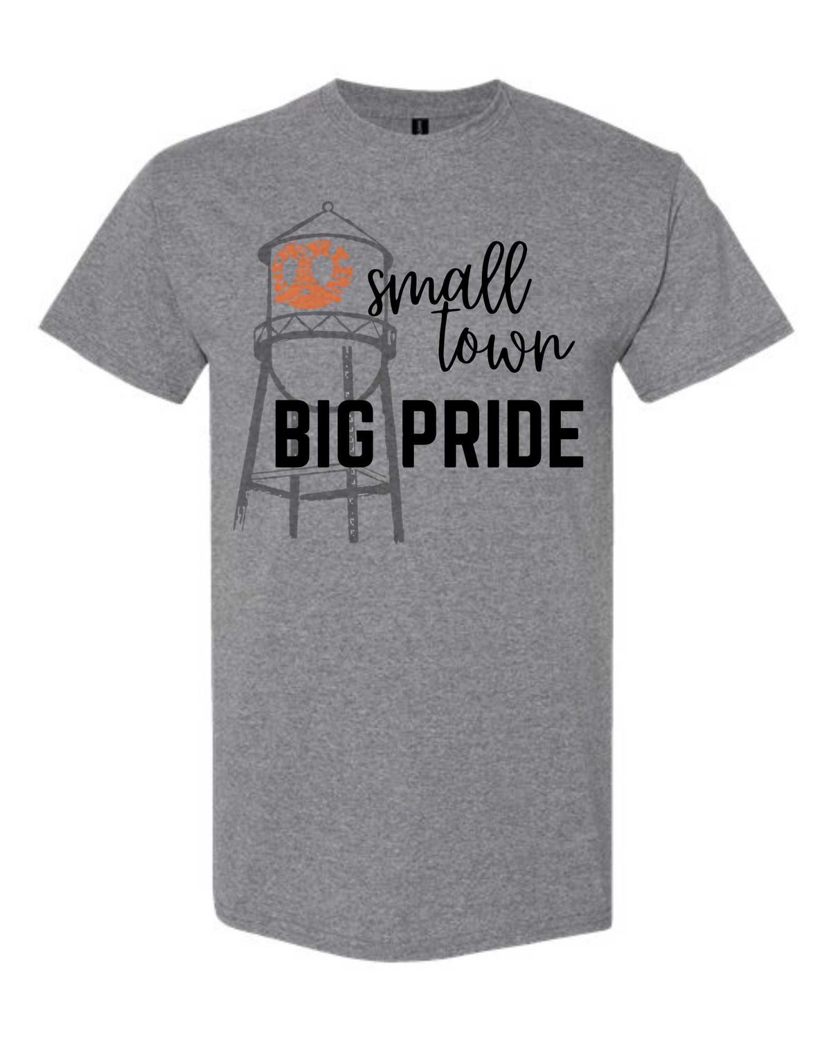 NEW BERLIN-SMALL TOWN BIG PRIDE-5000 GRAPHITE HEATHER UNI-SEX T-SHIRT