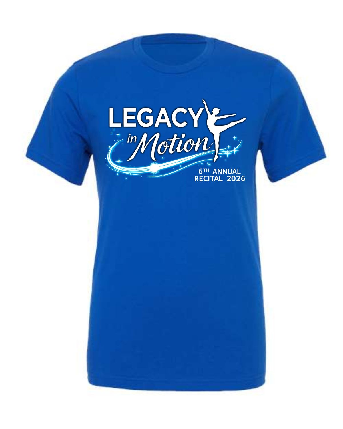LEGACY DANCE TEAM-3001 ROYAL BLUE SOFT STYLE-T
