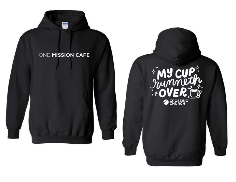 CROSSING CHURCH-18500 BLACK PULLOVER HOODIE