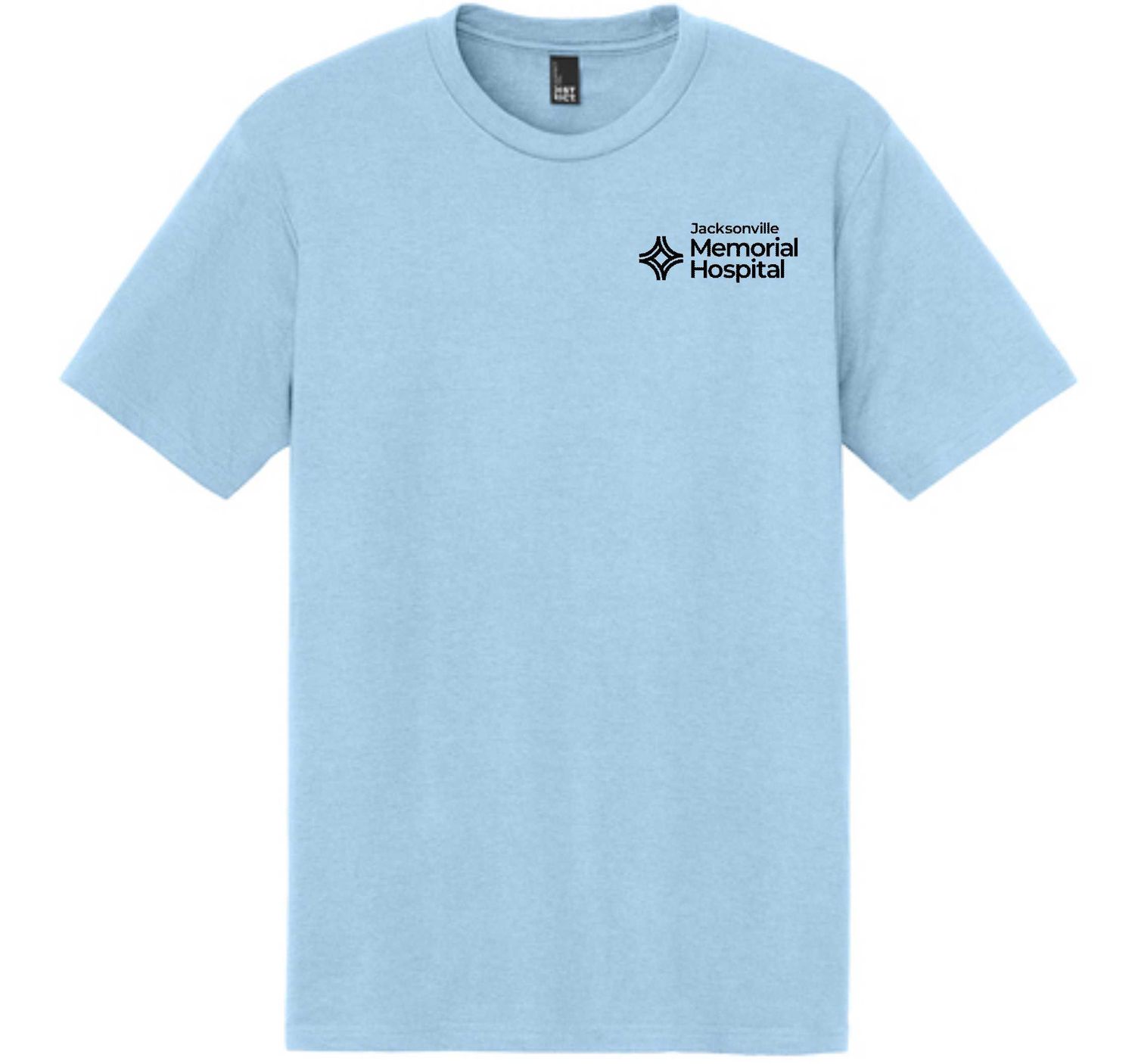 JMH-DM130 District® Perfect Tri® Uni-Sex Tee ICE BLUE