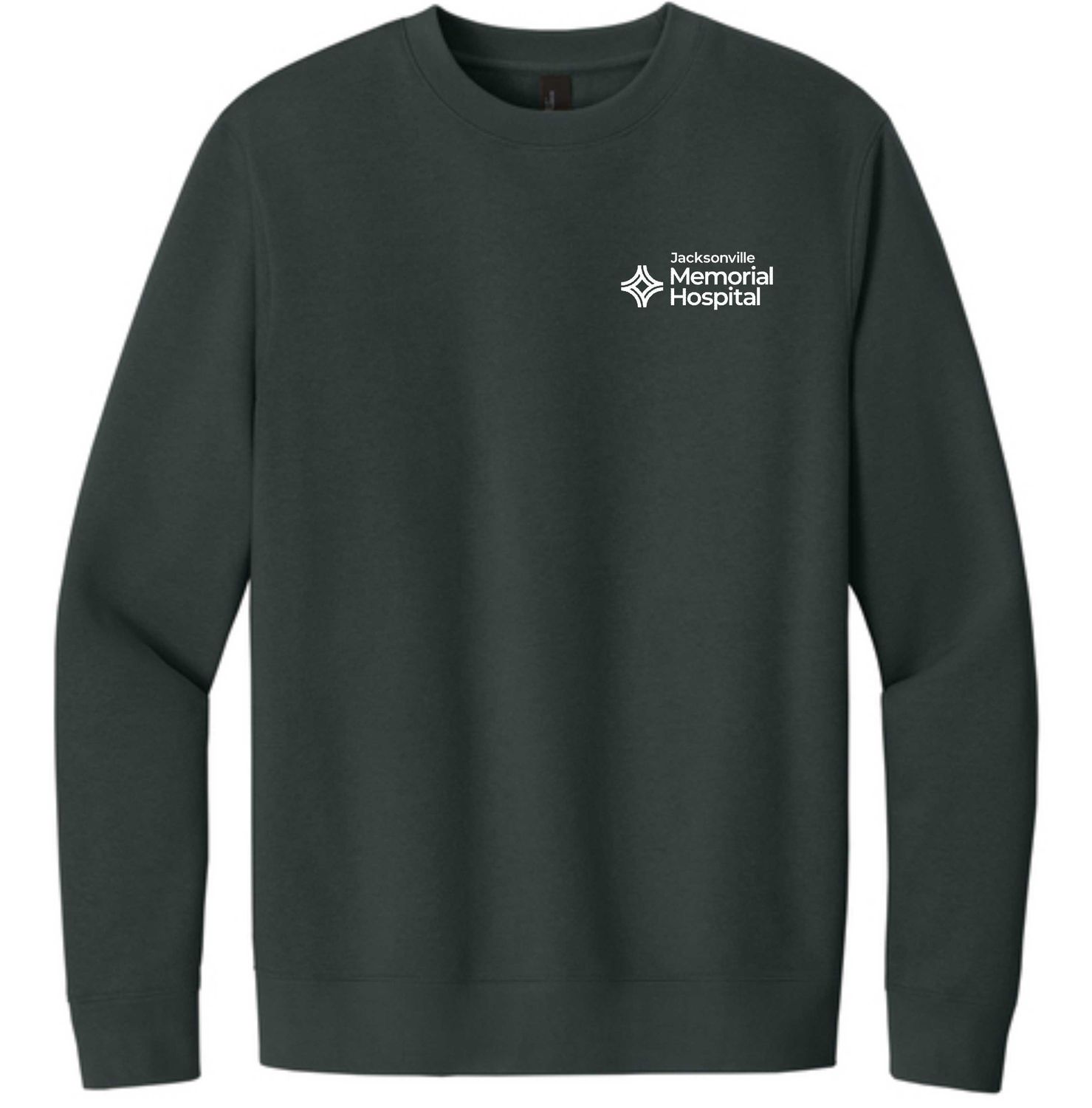 JMH-DT6104 District® V.I.T.™ Fleece Crew CHARCOAL