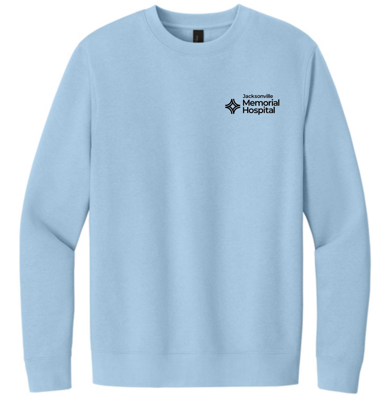 JMH-DT6104 District® V.I.T.™ Fleece Crew ICE BLUE