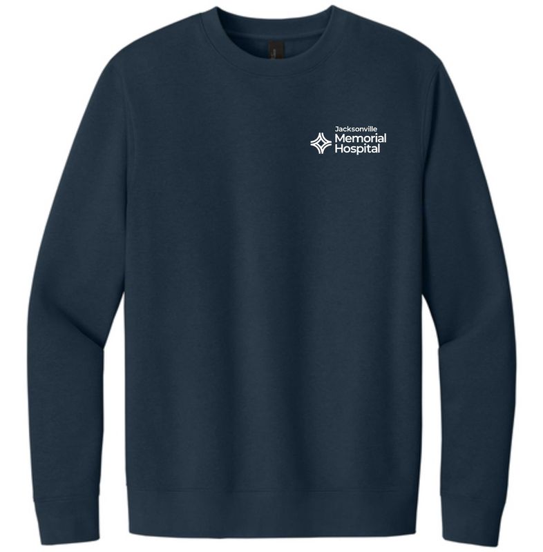 JMH-DT6104 District® V.I.T.™ Fleece Crew NAVY BLUE