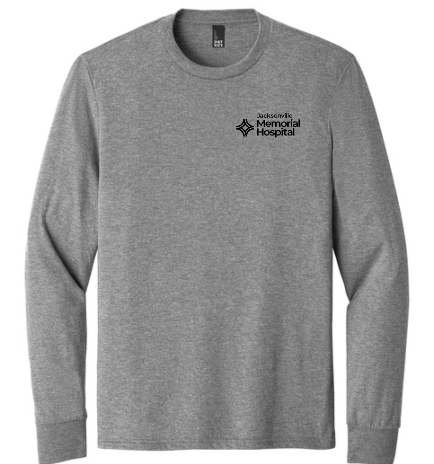 JMH-DM132 District® Perfect Tri® Long Sleeve Tee GREY FROST