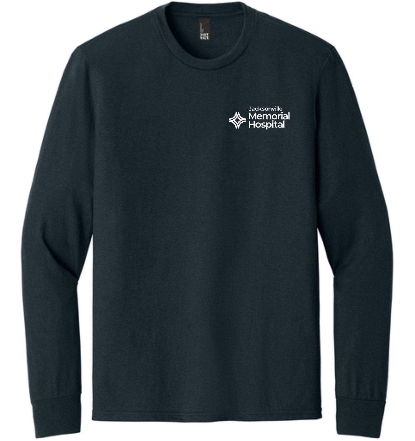 JMH-DM132 District® Perfect Tri® Long Sleeve Tee NAVY BLUE