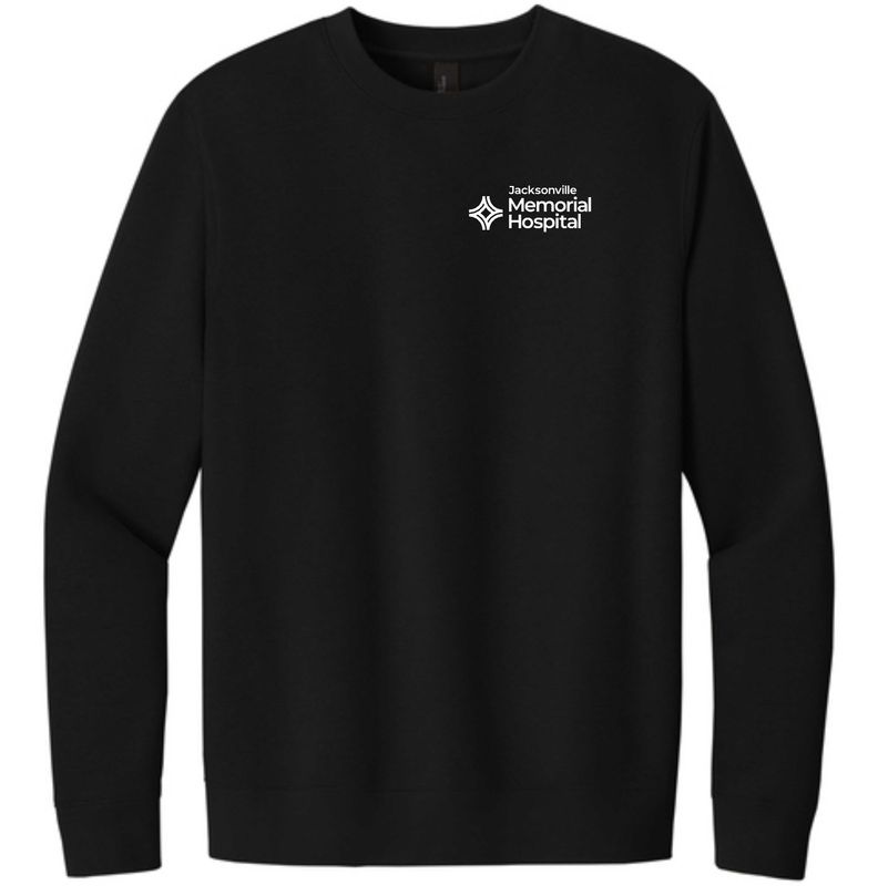 JMH-DT6104 District® V.I.T.™ Fleece Crew BLACK