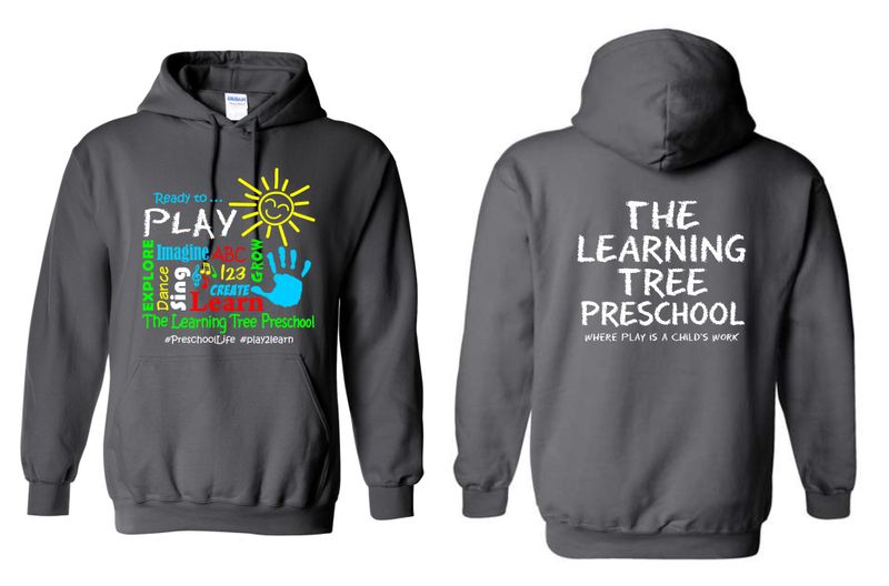 LEARNING TREE-CHARCOAL 18500 PULLOVER HOODIE