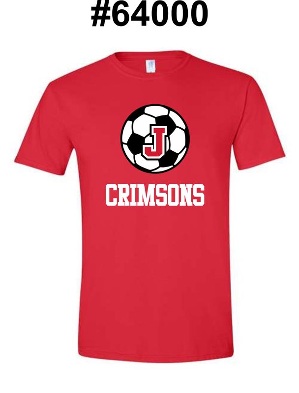 SOCCER JHS-64000 RED SOFT STYLE-T