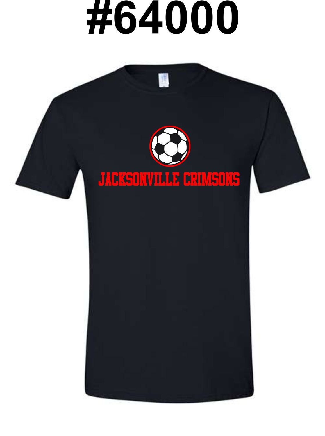SOCCER JHS-64000 BLACK SOFT STYLE-T
