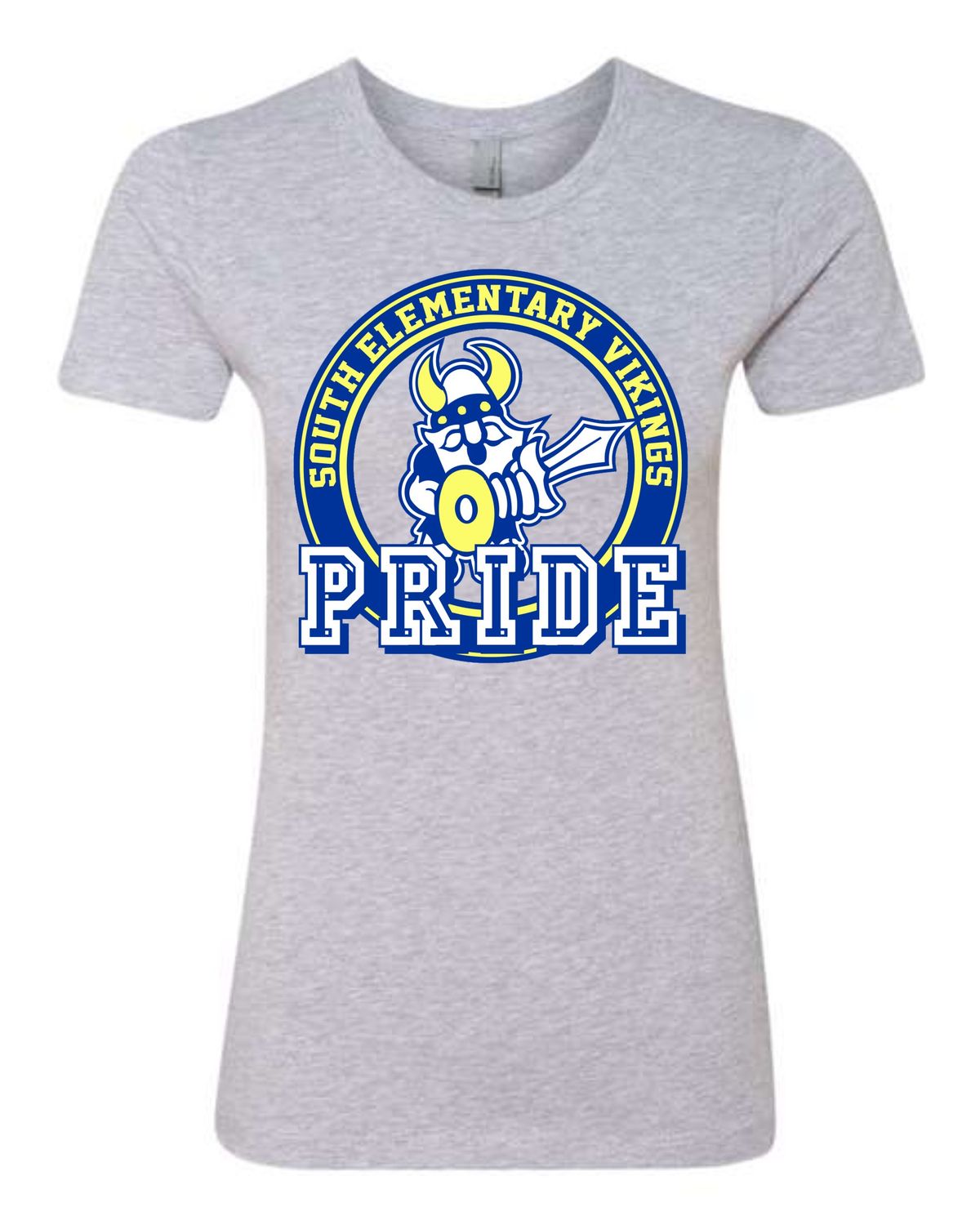 SOUTH VIKINGS-64000L DESIGN 2 SPORT GREY LADIES SOFT STYLE-T