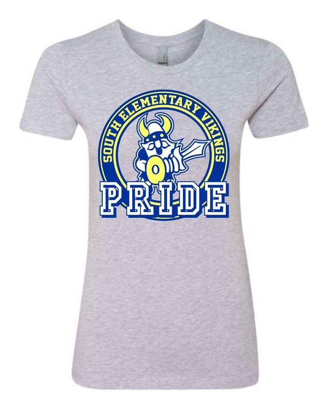 SOUTH VIKINGS-64000L DESIGN 2 SPORT GREY LADIES SOFT STYLE-T