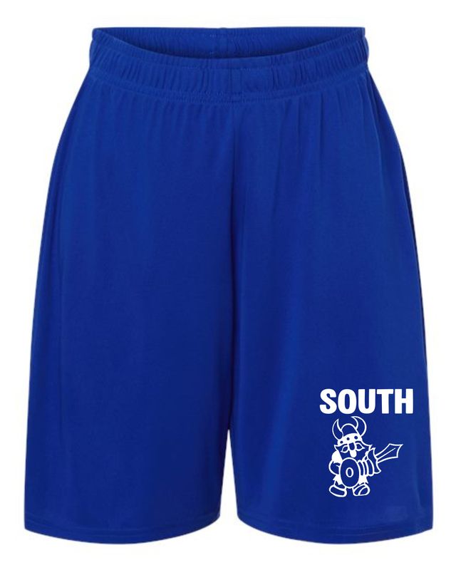 SOUTH VIKINGS-48SH0 DESIGN 5 ROYAL BLUE POCKETED SHORTS