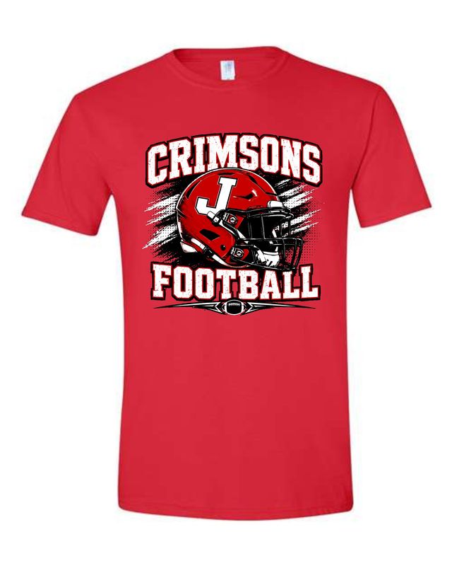 CRIMSONS FOOTBALL-64000 RED SOFT STYLE-T