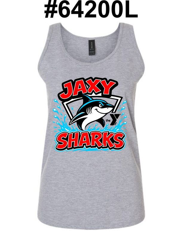 JAXY SHARKS-64200L SPORT GREY LADIES SOFT STYLE-T