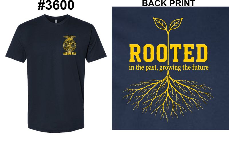 AUBURN FFA-3600 NAVY SOFT STYLE-T