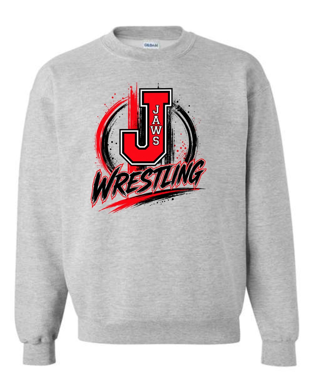 JAWS-18000 SPORT GREY CREWNECK SWEATSHIRT