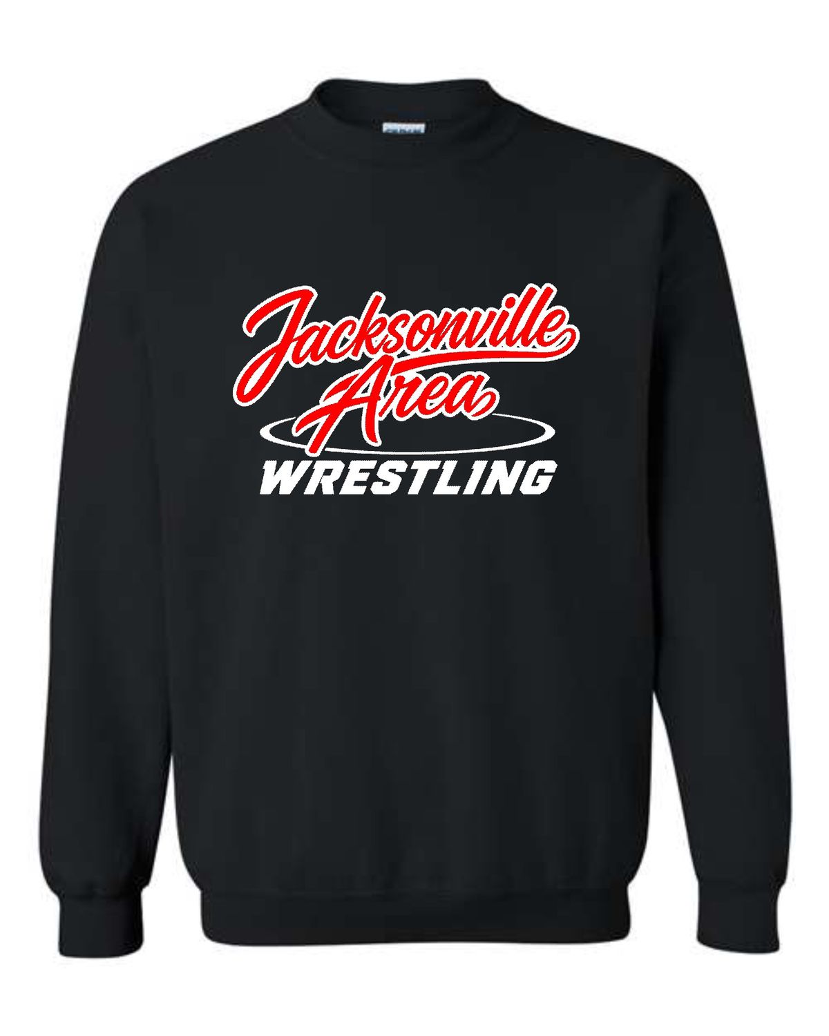 JAWS-18000 BLACK CREWNECK SWEATSHIRT
