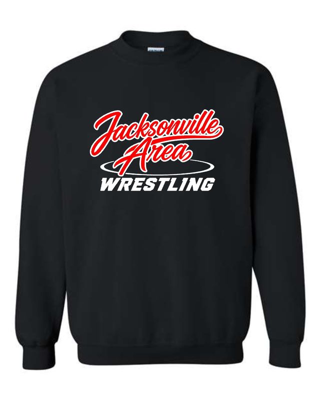 JAWS-18000 BLACK CREWNECK SWEATSHIRT