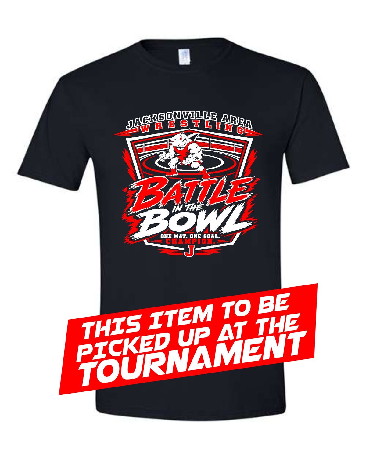 JAWS BATTLE AT THE BOWL-64000 BLACK SOFT STYLE-T