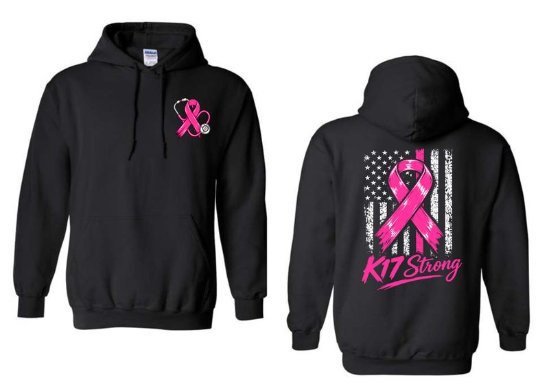 K17 STRONG-18500 BLACK PULLOVER HOODIE