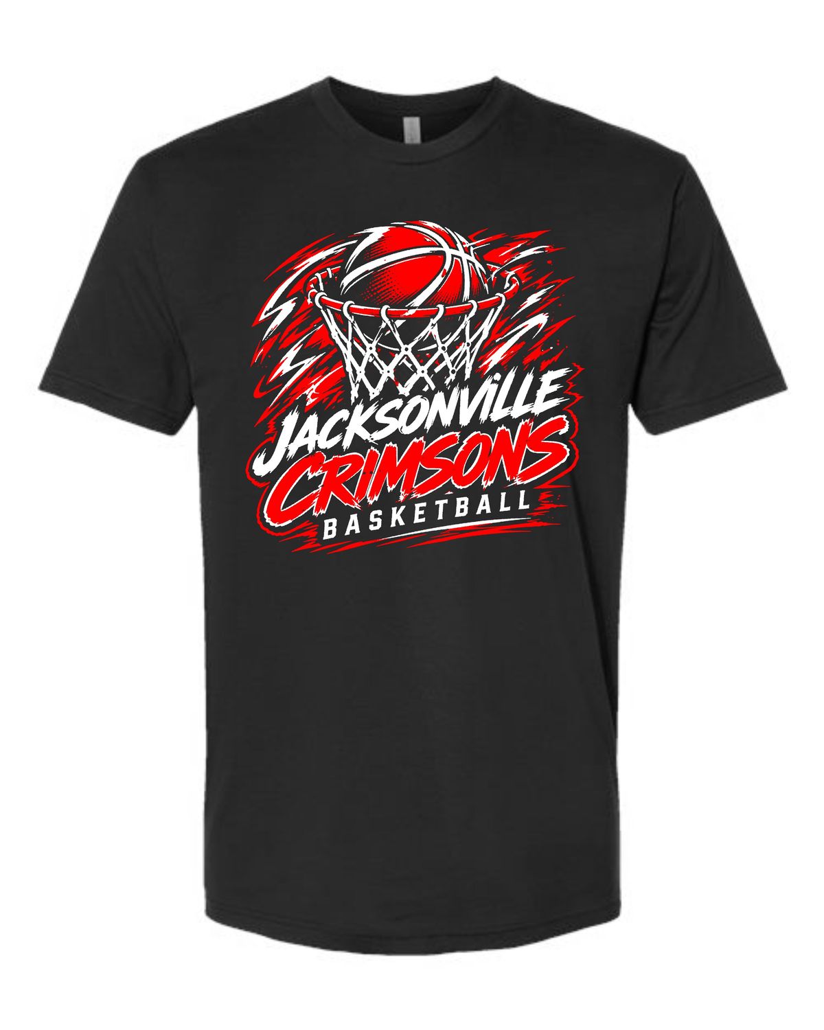 CRIMSONS GIRLS BASKETBALL-64000 BLACK SOFT STYLE-T