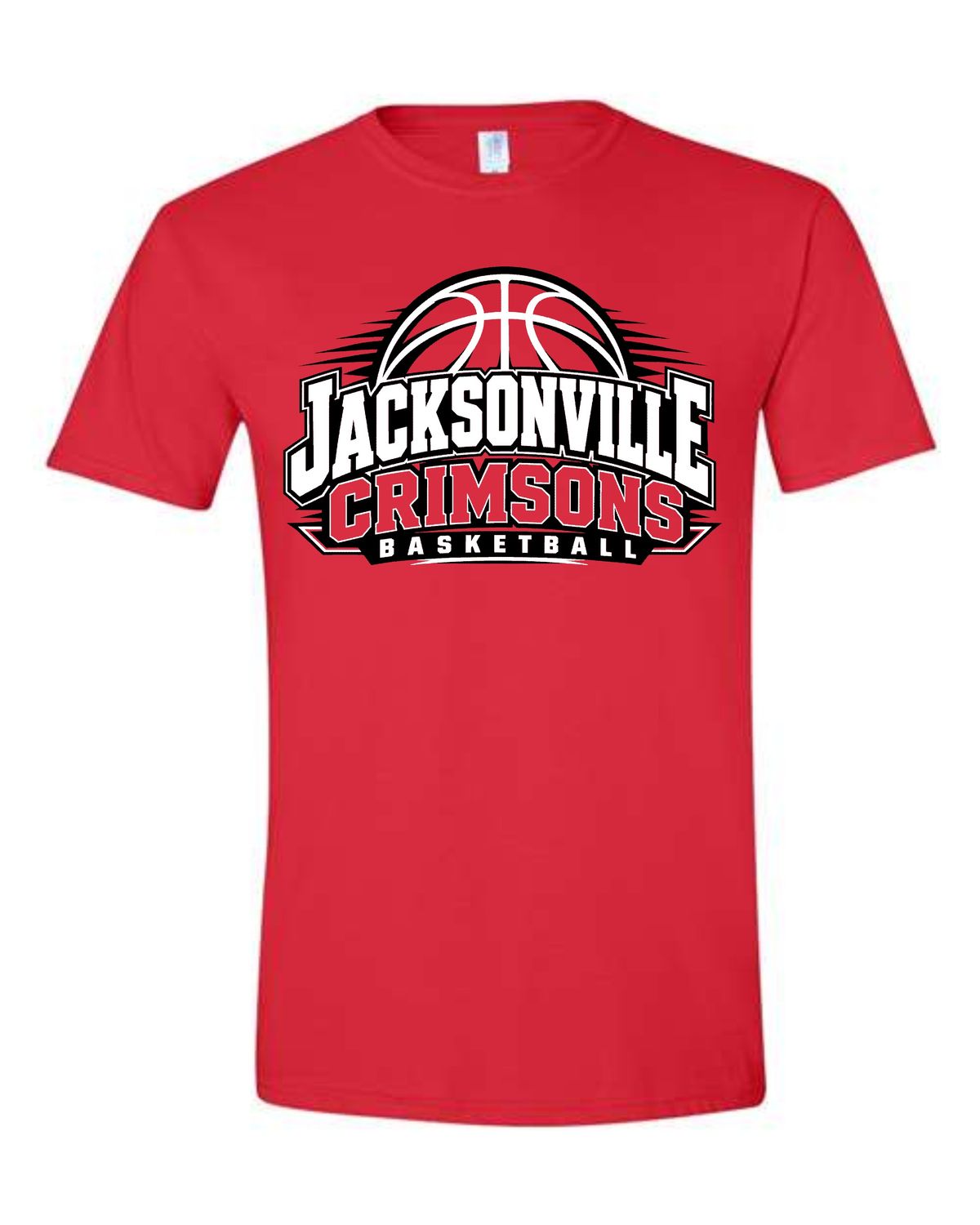 CRIMSONS GIRLS BASKETBALL-64000 RED SOFT STYLE-T