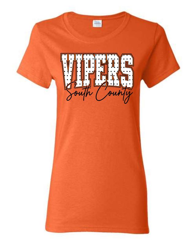 SC VIPERS-64000L ORANGE LADIES SOFT STYLE-T