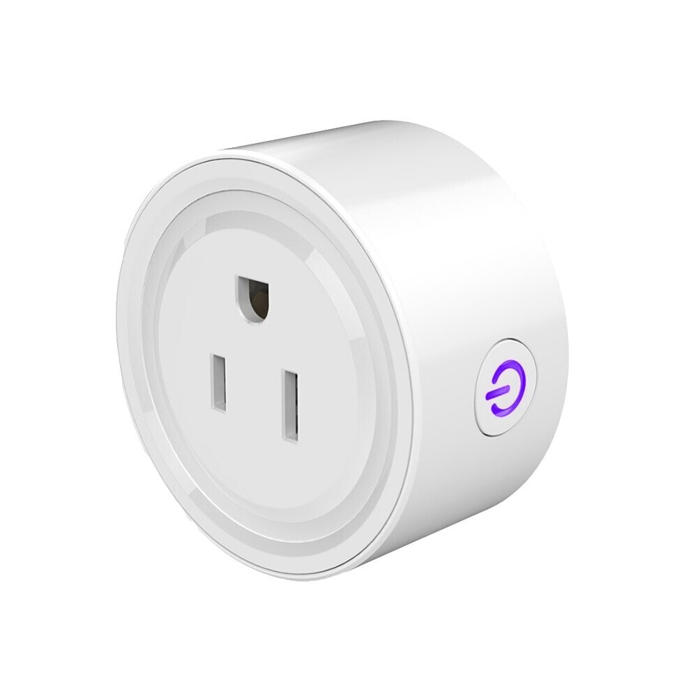Smart Socket controlled via Wifi by phone, works with Alexa and Google Assistant