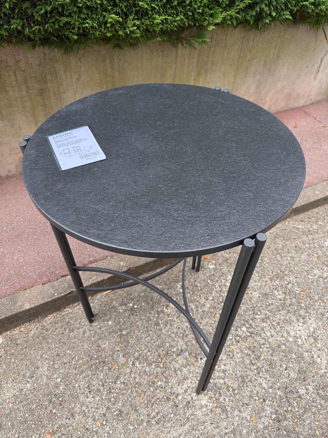 LIVING DIVANI - Table Haute Étoile LIVING DIVANI - Table Haute Étoile