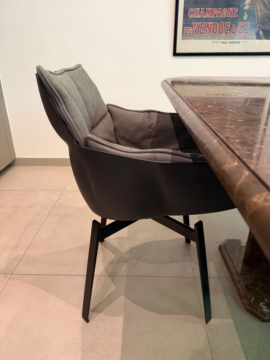 B&B ITALIA – Chaise Husk